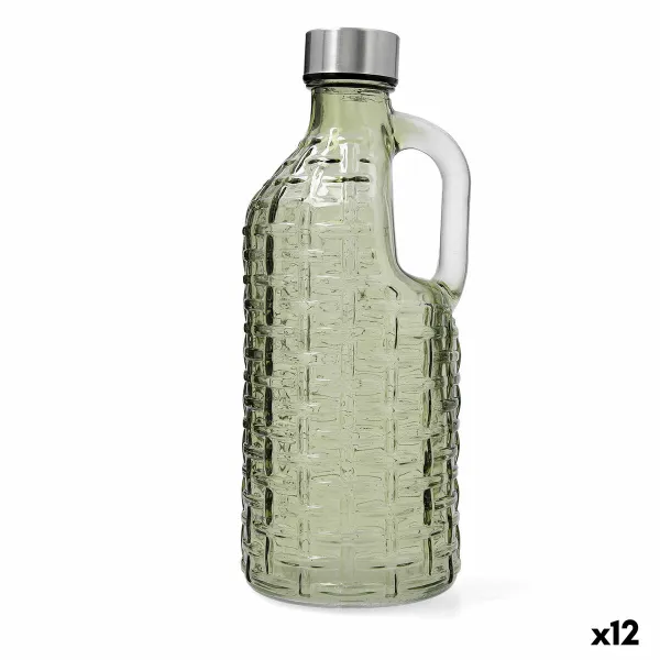 Vandens butelis Quid Calypso Žalia stiklas 1 L (12 vnt.)