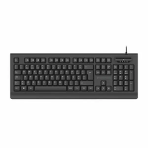 Keyboard Conceptronic 120850307101 Black Spanish Qwerty