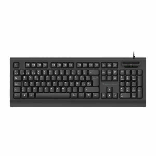 Keyboard Conceptronic 120850307101 Black Spanish Qwerty