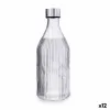 Vandens butelis Quid Maison Pilka stiklas 1 L (12 vnt.)