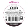 Vandens butelis Quid Maison Pilka stiklas 1 L (12 vnt.)