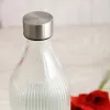 Vandens butelis Quid Maison Pilka stiklas 1 L (12 vnt.)