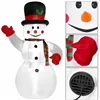 Inflatable snowman IP44 for outdoor Springos CL4055 240 cm