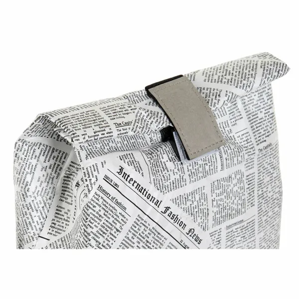 Termo rankinė DKD Home Decor Balta Juoda 20 x 10 x 28 cm Terminis