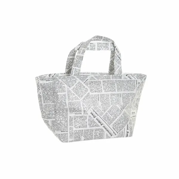 Termo rankinė DKD Home Decor Balta Juoda 23 x 14,5 x 20 cm Terminis