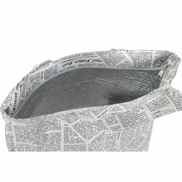 Termo rankinė DKD Home Decor Balta Juoda 23 x 14,5 x 20 cm Terminis