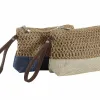 Toilet Bag DKD Home Decor Fibre Yellow Blue White Red Beige (4 Units)