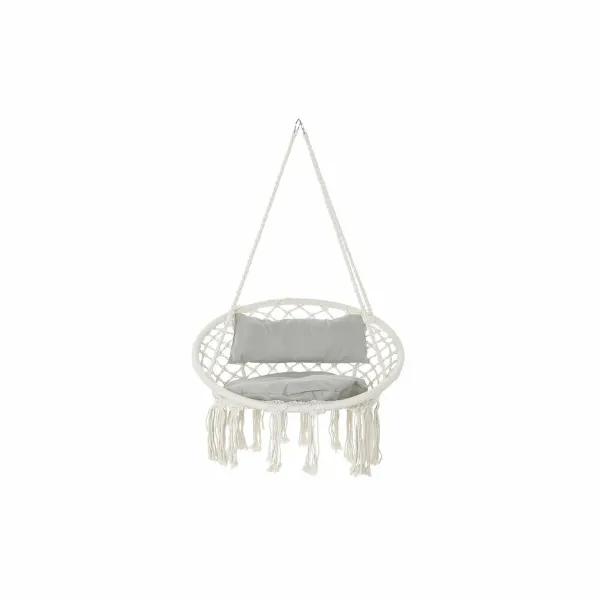Hamakas DKD Home Decor Rusvai gelsva Pilka Kaštoninė 82 x 62 x 123 cm (82 x 62 x 123 cm)