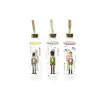Bottle DKD Home Decor Nutcracker Crystal PVC (550 ml) (3 Units)