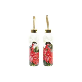 Pullo DKD Home Decor Paukštis Kristalli PVC (550 ml) (2 osaa)