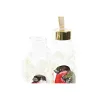 Pullo DKD Home Decor Paukštis Kristalli PVC (550 ml) (2 osaa)
