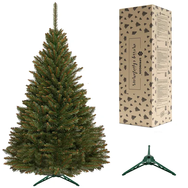 Artificial Christmas tree Springos CT0168 200 cm Caucasian