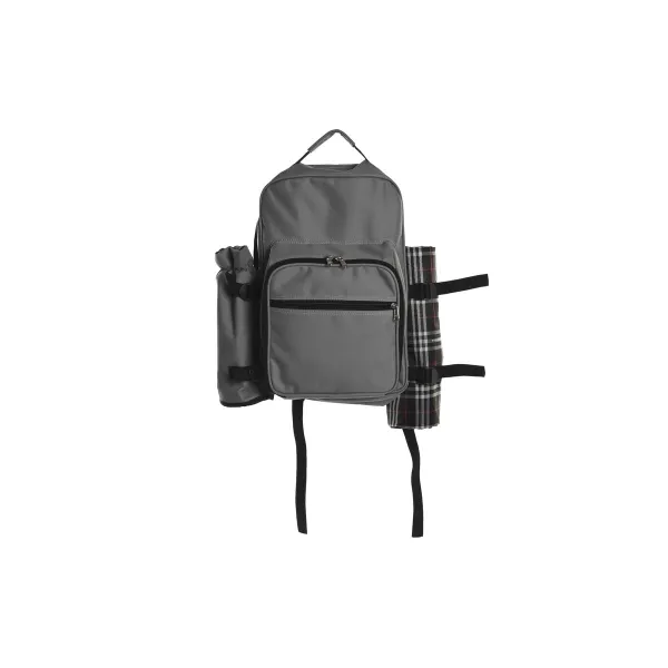 Набор для пикника DKD Home Decor 28,5 x 20 x 39 cm Темно-серый