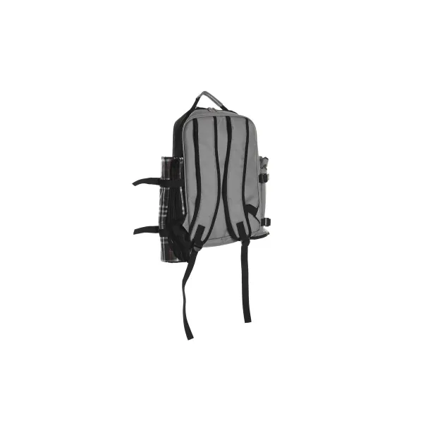 Набор для пикника DKD Home Decor 28,5 x 20 x 39 cm Темно-серый