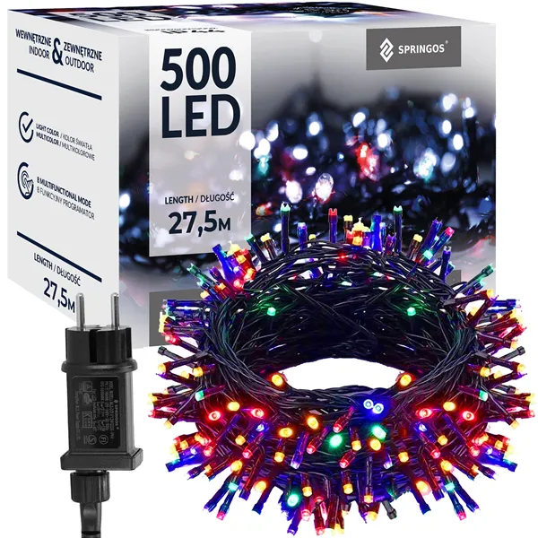 Christmas lights Springos CL4088 500 Led 27.5 m