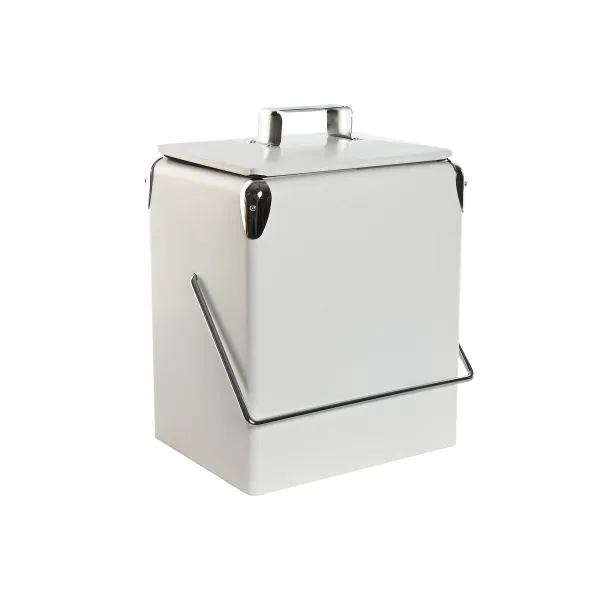 Переносной Холодильник Home ESPRIT Белый PVC Металл Сталь полипропилен 17 L 32 x 24 x 36 cm