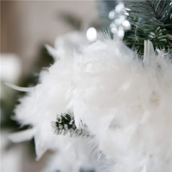 Natural feather boa Springos CA0183 300 cm