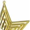 Christmas tree topper Springos CA1277 23 cm gold star