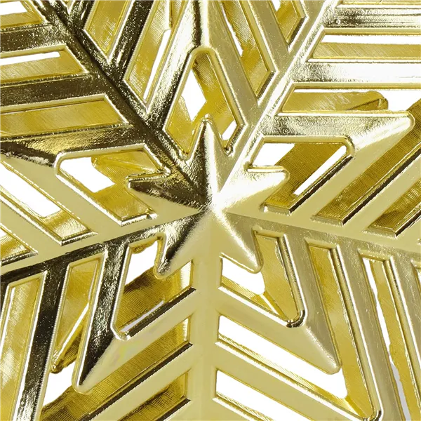 Christmas tree topper Springos CA1277 23 cm gold star