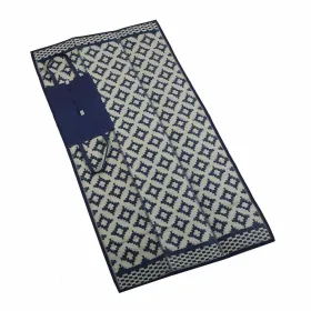 Beach mat PICNIC Versa ROMBOS Blue 90 x 1 x 180 cm