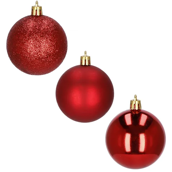 Christmas tree baubles Springos CA009 10 cm, set of 6