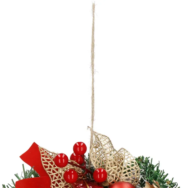 Christmas wreath door decoration Springos CA1318 30 cm