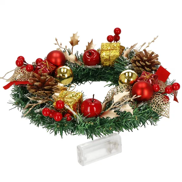 Christmas wreath door decoration Springos CA1318 30 cm