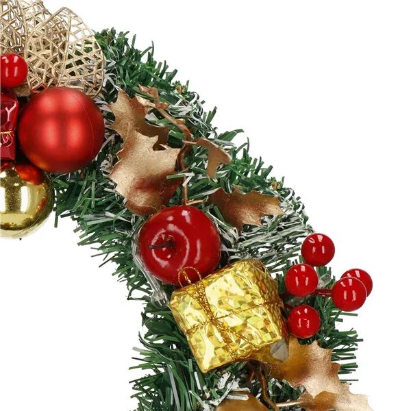 Christmas wreath door decoration Springos CA1318 30 cm