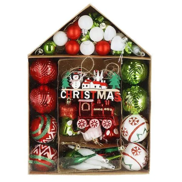 Christmas baubles Springos CA1201 70 pcs.