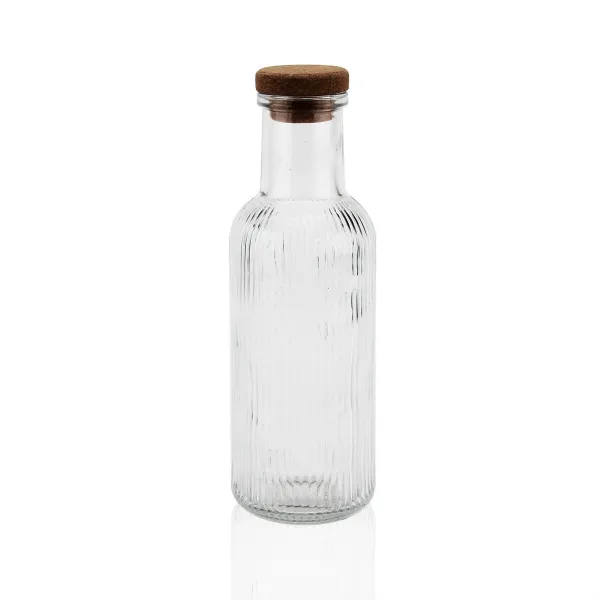 Бутылка с водой Versa Прозрачный Cтекло 1 L 8,7 x 27,8 x 8,7 cm