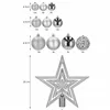 Christmas tree baubles Springos CA0020 set of 100