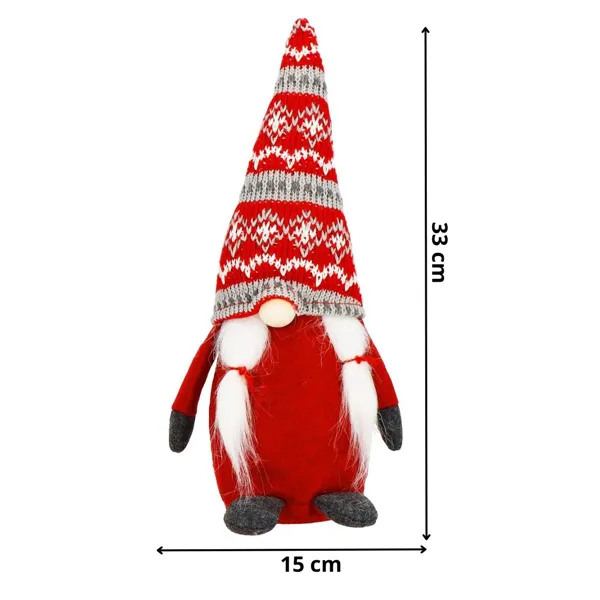 Christmas dwarf, gnome Springos CA1255 33 cm