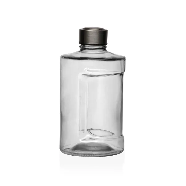 Vandens butelis Versa Skaidrus stiklas Aliuminis 900 ml 10 x 19 x 10 cm