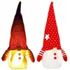 Christmas gnome with led lighting Springos CA1246 33 cm