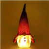 Christmas gnome with led lighting Springos CA1246 33 cm