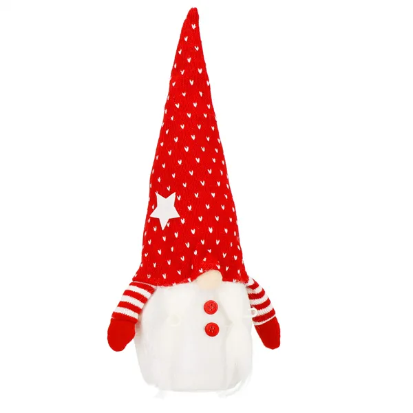 Christmas gnome with led lighting Springos CA1246 33 cm