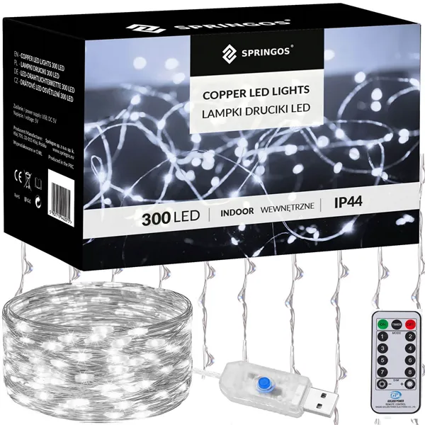 CL4023 WIRE LAMPS 300 LEDs