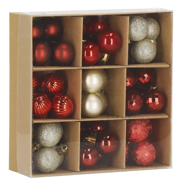 Christmas baubles Springos CA1130 54 pcs. 3cm