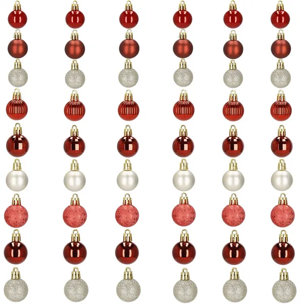 Christmas baubles Springos CA1130 54 pcs. 3cm