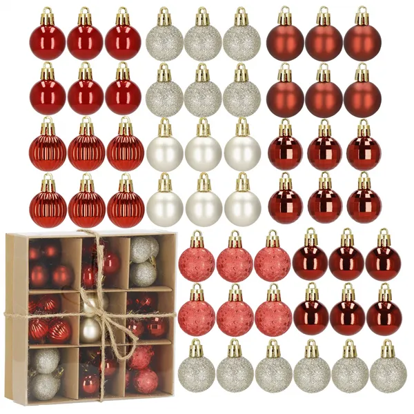 Christmas baubles Springos CA1130 54 pcs. 3cm