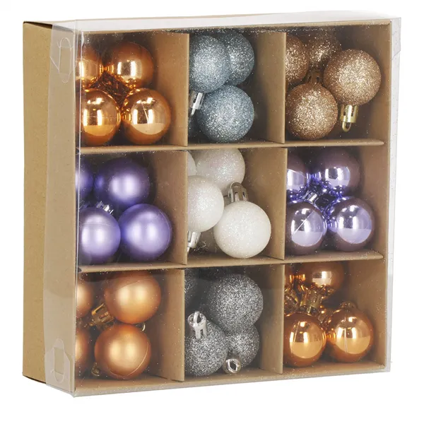 Christmas balls Springos CA1128 54 pcs.3cm