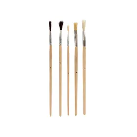 Paintbrushes Pincello Brown Grey Wood Metal (24 Units)