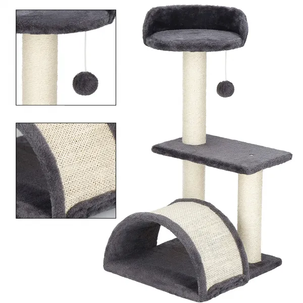 Multi-level cat house Springos PA1035 67 cm