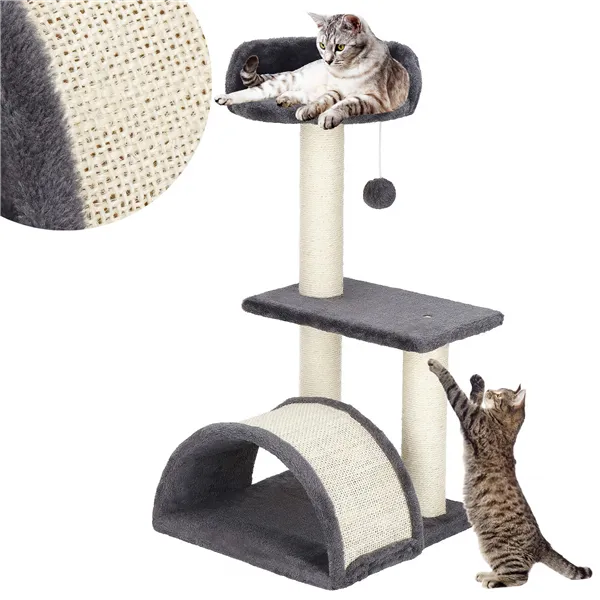 Multi-level cat house Springos PA1035 67 cm