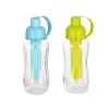 Water bottle Blue Green polypropylene PET 600 ml (6 Units)