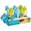 Water bottle Blue Green polypropylene PET 600 ml (6 Units)