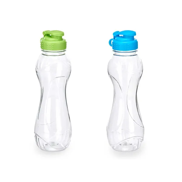Vandens butelis Leknes Mėlyna Žalia polipropileno Tereftalato polietilenas (PET) 600 ml (6 vnt.)