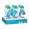 Vandens butelis Leknes Mėlyna Žalia polipropileno Tereftalato polietilenas (PET) 600 ml (6 vnt.)