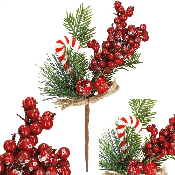 Christmas branch artificial decoration Springos CA1212 24 cm