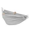 Double hammock 200x150cm Springos HM039 light grey